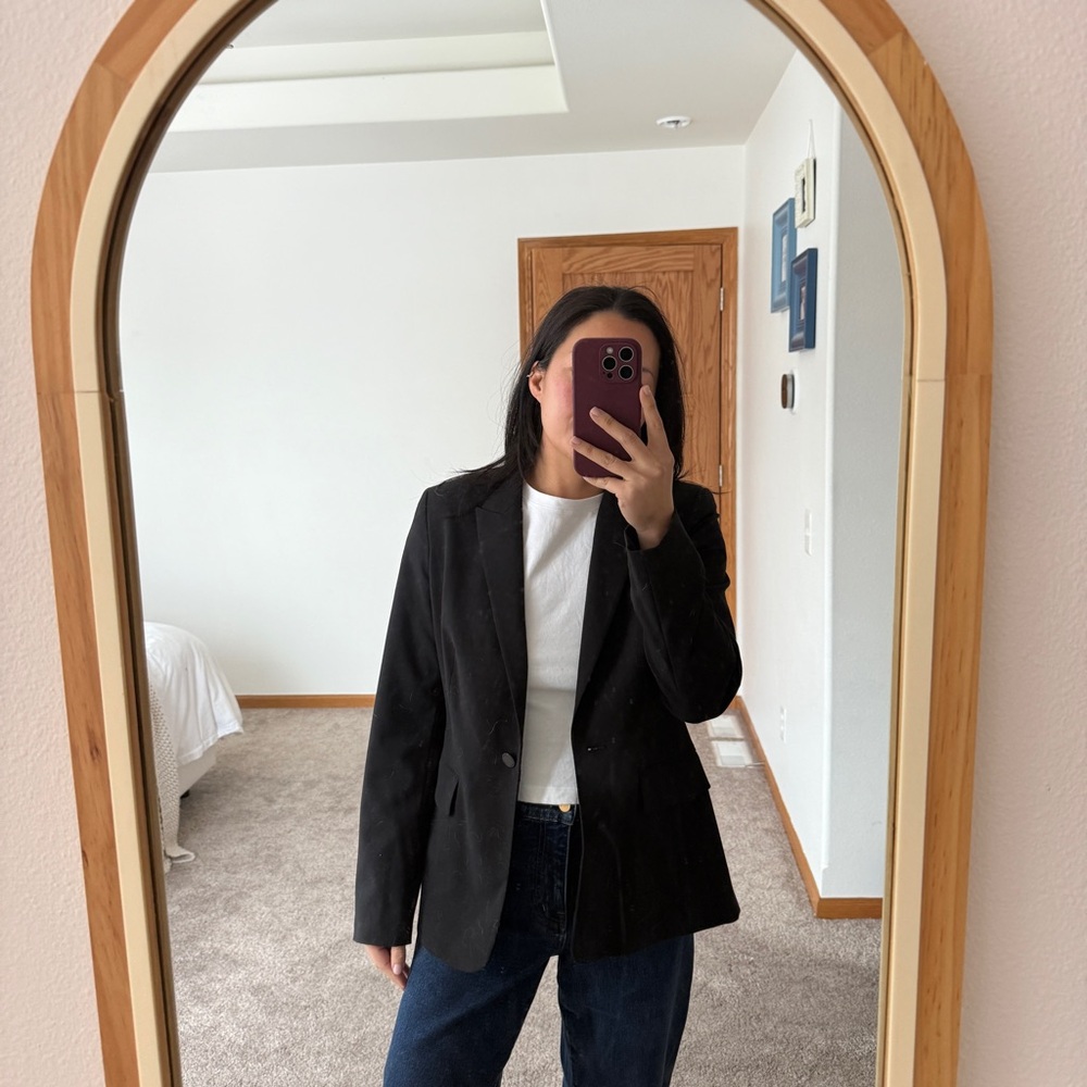 Calvin Klein Black Blazer Size 4